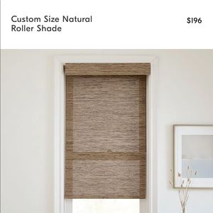 New, unopened West Elm Roller Shade